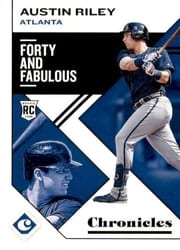 2019 Panini Chronicles Base Set Austin Riley #32 card