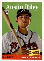 2019 Topps Archives Base Set Austin Riley #13 card