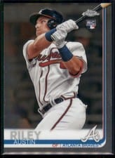 2019 Topps Chrome Update Austin Riley #37 card