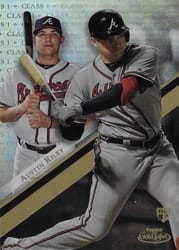 2019 Topps Gold Label Base Set Austin Riley #60 card