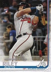 2019 Topps Update Base Set Austin Riley #US252 card