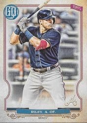 2020 Topps Gypsy Queen Base Set Austin Riley #211 card