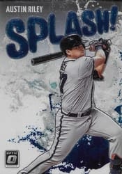 2022 Donruss Optic Splash Austin Riley #SP-3 card