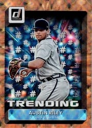 2022 Donruss Trending Austin Riley #T-2 card