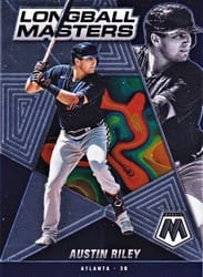 2022 Panini Mosaic Longball Masters Austin Riley #LM-3 card
