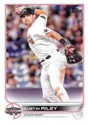 2022 Topps Update 2022 MLB All-Stars Austin Riley #ASG-50 card