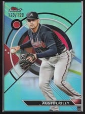 2023 Topps Finest Austin Riley #30 card