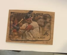 2023 Topps Heavy Lumber Austin Riley #HL-28 card