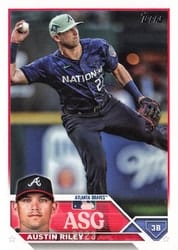 2023 Topps Update 2023 All-Star Game Austin Riley #ASG-30 card