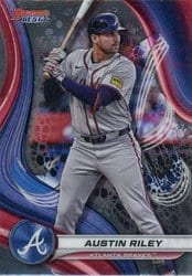 2024 Bowman's Best Base Set Austin Riley #6 card