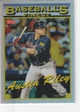 2024 Finest What If... 1993 Prototype Austin Riley #93-7 card