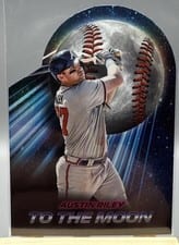 2024 Topps Big League To the Moon Die-Cuts Austin Riley #TM-26 card