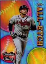 2024 Topps Chrome Chrome All Etch Austin Riley #CAE-8 card