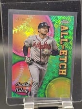 2024 Topps Chrome Logofractor Edition Chrome All-Etch Austin Riley #CAEL-10 card