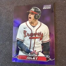 2024 Topps Stadium Club Austin Riley #18 card