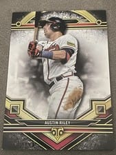 2024 Topps Triple Threads Base Set Austin Riley #84 card