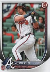 2025 Bowman Base Set Austin Riley #32 card