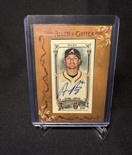 2025 Topps Allen & Ginter Framed Mini Autographs (Baseball) Austin Riley #MA-ARIL card