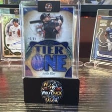 2026 Topps Tier One Tier One Relics Die-Cut Austin Riley #T1RD-ARI card