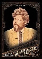 2018 Topps Allen & Ginter X Base Set Austin Rogers #161 card