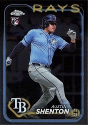 2024 Topps Chrome Update Base Set Austin Shenton #USC119 card
