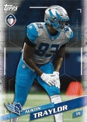 2019 Topps AAF Base Set Austin Traylor #12 card