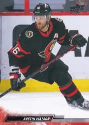 2022-23 Upper Deck Base Set Austin Watson #378 card