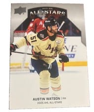 2025-26 Upper Deck AHL Base Set Austin Watson #92 card