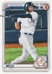 2020 Bowman Draft Base Set Austin Wells #BD-56 card