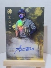 2021 Bowman Inception Autographs Austin Wells #PA-AW card