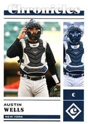2023 Panini Chronicles Base Set Austin Wells #15 card