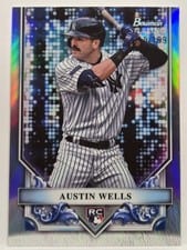 2024 Bowman Sterling Base Set Austin Wells #BSR-49 card