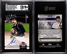 2024 Stadium Club Rookie Design Variation Autographs Austin Wells #RDVA-AW card