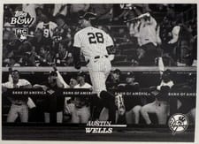 2024 Topps Black & White Base Set Austin Wells #32 card