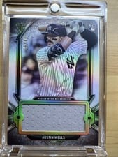 2024 Topps Triple Threads Single Jumbo Relics Austin Wells #SJR-AWE2 card