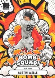 2025 Donruss Bomb Squad Austin Wells #17 card