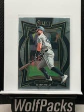 2025 Panini Select Austin Wells Tri-Color #45 card