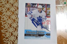 Auston Matthews 2016 Upper Deck card