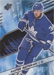 2018-19 SPx Base Set Auston Matthews #19 card