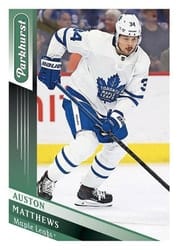 2019-20 Parkhurst Base Set Auston Matthews #98 card