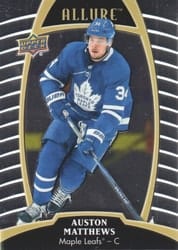 2019-20 Upper Deck Allure Base Set Auston Matthews #5 card