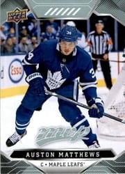 2019-20 Upper Deck MVP Base Set Auston Matthews #217 card