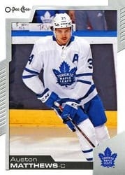 2020-21 O-Pee-Chee Base Set Auston Matthews #127 card
