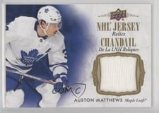 2020-21 Tim Hortons Collectors Series NHL Jersey Relics Redemptions Auston Matthews #J-AM card