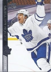 2020-21 Upper Deck Base Set Auston Matthews #419 card