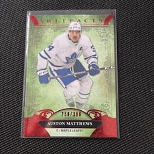 2020 Upper Deck Artifacts Auston Matthews #123 card