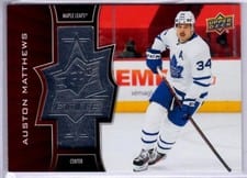 2020 Upper Deck SPx Finite Auston Matthews #SF-27 card