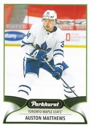 2021-22 Parkhurst Base Set Auston Matthews #278 card