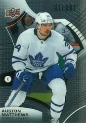 2021-22 Upper Deck Allure Base Set Auston Matthews #1 card