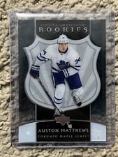 Auston Matthews 2021-22 Upper Deck Artifacts 2005-06 Clear Cut Retro Rookies card